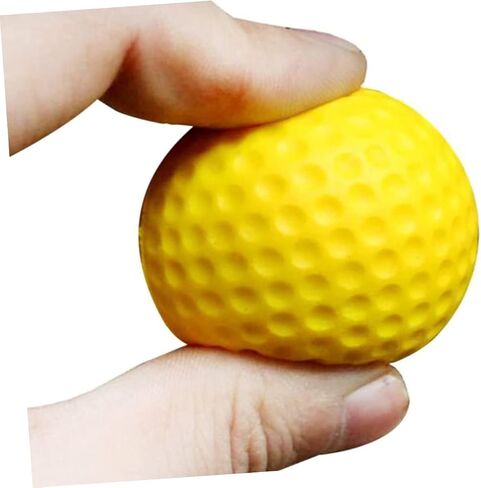 11pcs Pu Elastic Dimple Golf Practice Balls for Indoor and Outdoor Training Lightweight Durable for Swing Practice and Sports Training in Kuwait