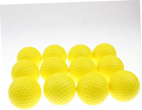 11pcs Pu Elastic Dimple Golf Practice Balls for Indoor and Outdoor Training Lightweight Durable for Swing Practice and Sports Training in Kuwait