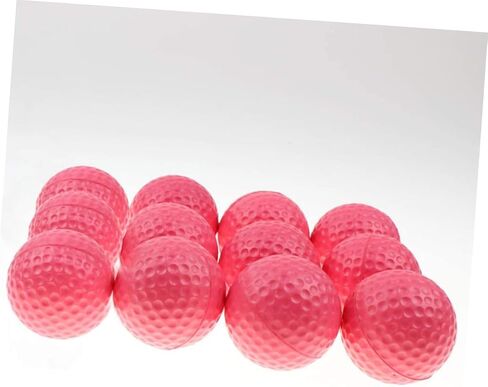 11pcs Pu Elastic Dimple Golf Practice Balls for Indoor and Outdoor Training Lightweight Durable for Swing Practice and Sports Training in Kuwait