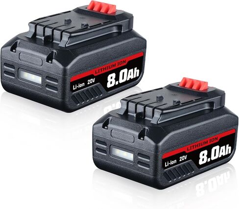 8.0Ah 2 حزمة ليثيوم متوافقة مع أدوات الطاقة اللاسلكية Craftsman 20V لاستبدال بطارية Craftsman 20V in Kuwait