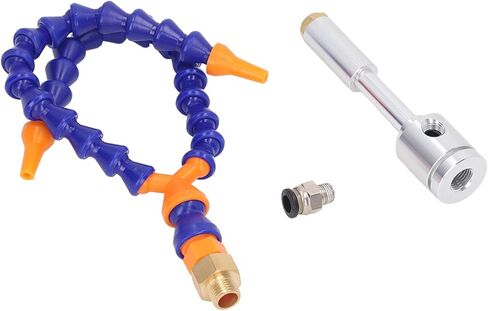 3 Pcs Cold Air Cooling Gun Set,Dual Head Vortex Air Cooler, 7 Bar Pressure, Aluminum Alloy,520BTU Refrigeration Capacity, for Industrial Universal Tube in Kuwait