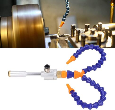 3 Pcs Cold Air Cooling Gun Set,Dual Head Vortex Air Cooler, 7 Bar Pressure, Aluminum Alloy,520BTU Refrigeration Capacity, for Industrial Universal Tube in Kuwait