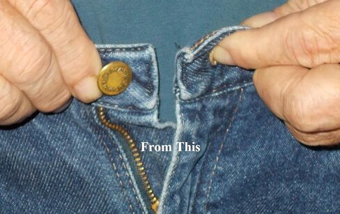 Pants Waistband Stretcher - Stretch Range 30" to 51". in Kuwait