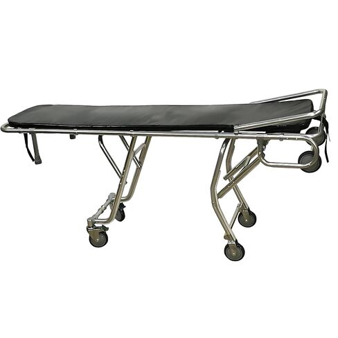 Model F500 Multi-Level Mortuary Stretcher, 400 lb Funeral Removal Cot | Mortuary Stretcher – High-Loading Cot with Roll-in Frame, Stair Guide – Ideal for Funeral ,Mortuary & Cremation Transport in Kuwait