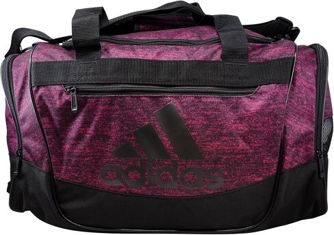 adidas Defender III Small Duffel Bag, Bahia Magenta Jersey/Black in Kuwait