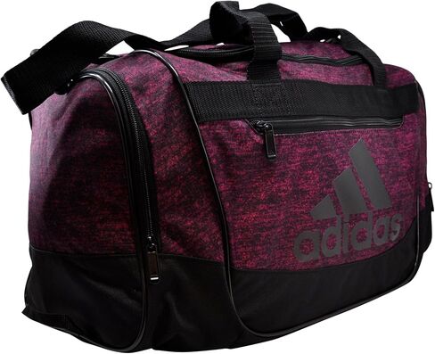 adidas Defender III Small Duffel Bag, Bahia Magenta Jersey/Black in Kuwait