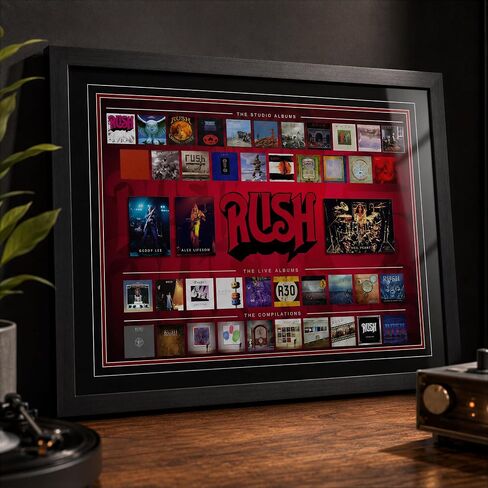 Frameworth Rush Framed Album Collection Collage, Black, One Size in Kuwait
