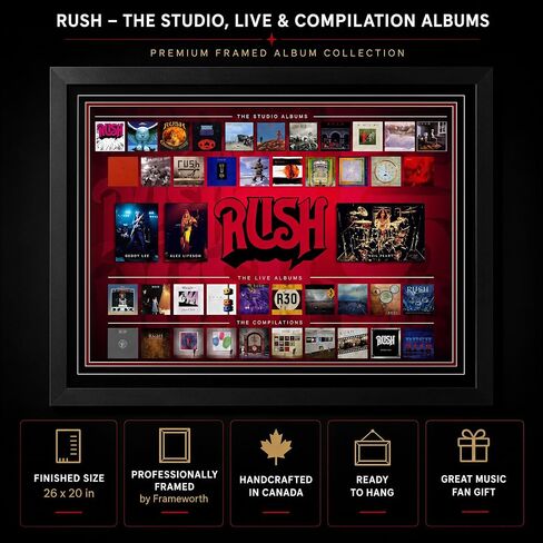 Frameworth Rush Framed Album Collection Collage, Black, One Size in Kuwait