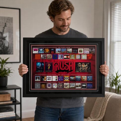 Frameworth Rush Framed Album Collection Collage, Black, One Size in Kuwait
