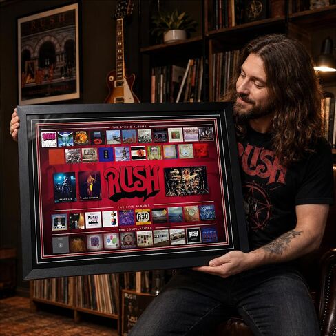 Frameworth Rush Framed Album Collection Collage, Black, One Size in Kuwait
