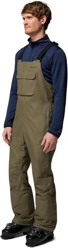 Columbia Mens Iceventure II Bib, Stone Green, Medium Short in Kuwait