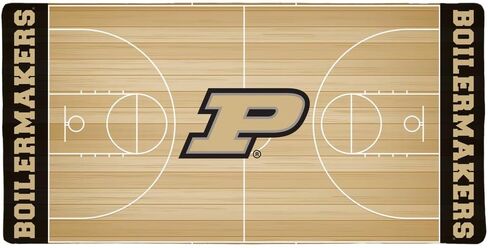 Purdue University Boilermakers Basketball Large Gaming Mouse Pad Desk Mat with Stitched Edges, Non-Slip Base for Gamer, Home and Office, 31.5 x 15.7 in Kuwait