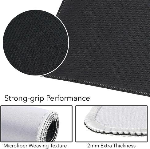 Purdue University Boilermakers Basketball Large Gaming Mouse Pad Desk Mat with Stitched Edges, Non-Slip Base for Gamer, Home and Office, 31.5 x 15.7 in Kuwait