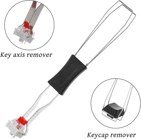 3 PCS Keyboard Switches Remover Keycap Puller and Switch Puller Key Cap Removal Tool Stainless Steel Keycap Pullers and Switch Pullers Tool with Cleaning Brushes for Mechanical Keyboard Maintenance in Kuwait