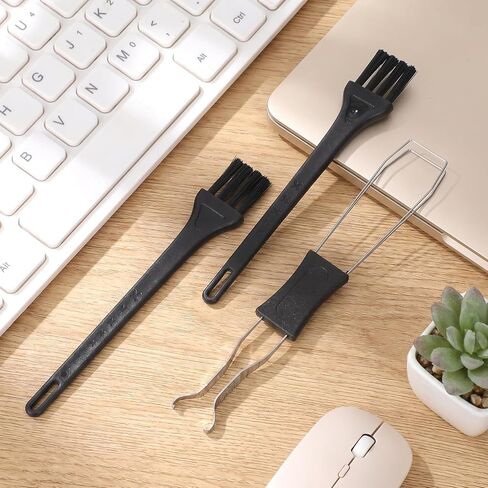 3 PCS Keyboard Switches Remover Keycap Puller and Switch Puller Key Cap Removal Tool Stainless Steel Keycap Pullers and Switch Pullers Tool with Cleaning Brushes for Mechanical Keyboard Maintenance in Kuwait