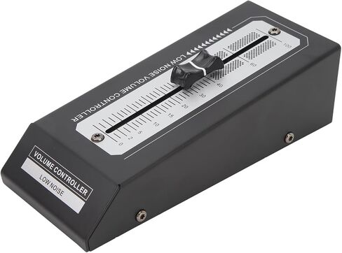 Passive Preamp Volume Controller, Metal Gold Plated Connectors Lossless Output Precise Adjustment, with No Power Supply Needed, for Active Speakers Power Amplifiers Computer in Kuwait