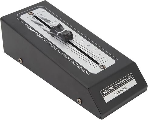 Passive Preamp Volume Controller, Metal Gold Plated Connectors Lossless Output Precise Adjustment, with No Power Supply Needed, for Active Speakers Power Amplifiers Computer in Kuwait