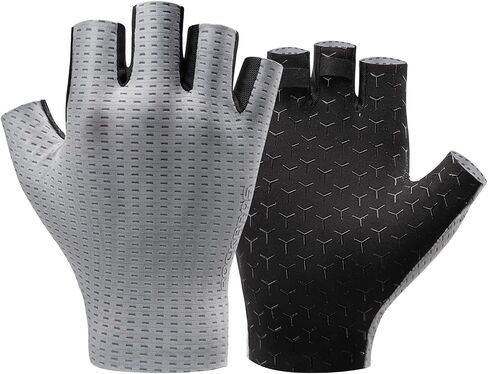 ROCKBROS Cycling Gloves Half Finger MTB & Road Biking Gloves for Men Women Lightweight Breathable Anti Slip Gloves for Riding Driving in Kuwait
