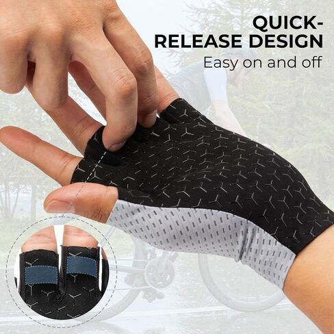 ROCKBROS Cycling Gloves Half Finger MTB & Road Biking Gloves for Men Women Lightweight Breathable Anti Slip Gloves for Riding Driving in Kuwait