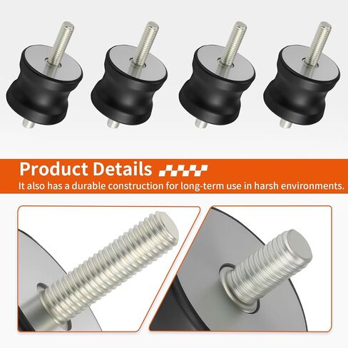 4Pcs Shock Mount for Multiquip MVC-64VH/VHW MVC70E/EW MVC82VH/VHW 939010254 in Kuwait