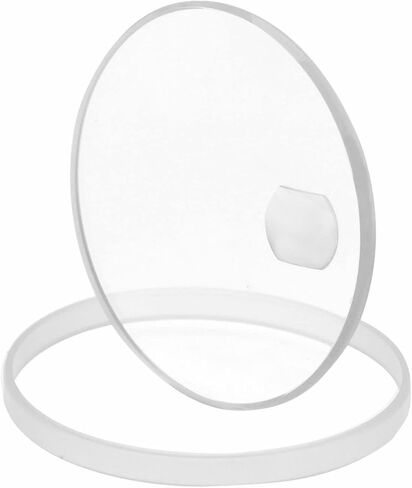 Ewatchparts Transparent Sapphire Anti Reflective Replacement Watch Crystal 30.60mm Compatible With Rolex President Day Date 118208 118209 118238 118398 in Kuwait
