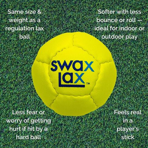 مجموعة كرات لاكروس SWAX LAX Smile Ball - ساعد أطفالك على تطوير مهاراتهم بثقة in Kuwait