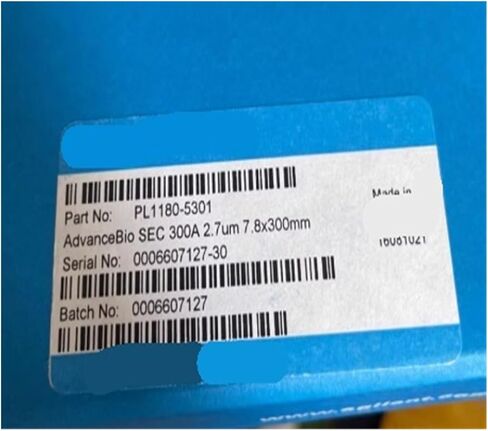 Arionyx HPLC Column PL1180-5301 7.8 X 300mm 2.7µm in Kuwait