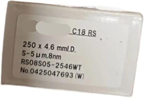 Arionyx Liquid Chromatography Column RS08S05-2546WT Pro C18 RS 250×4.6 Mm, 5 Μm, 8 Nm in Kuwait