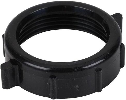Plastic Slip Joint Nuts 1-1/4" Black for Tubular Drain Applications, 10 Pack in Saudi Arabia