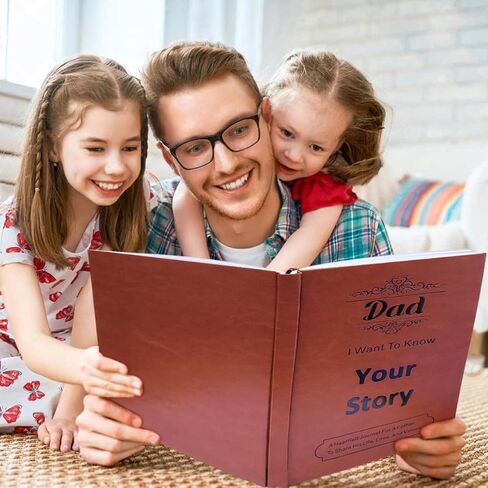 هدايا junqiu for dad - أبي أريد أن أعرف قصة حياتك ، كتاب دفتر اليومية الموجهة للأب - هدايا عيد الأب ، هدايا عيد ميلاد لأبي من ابن الابن ، أبي هدايا لعيد الميلاد in Kuwait