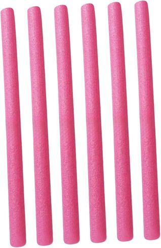 YIJU 6Pcs Trampoline Enclosure Pole Foam Sleeves Protection Covers Lightweight Trampoline Foam Pole Covers for Jumping Bed Railing in Kuwait