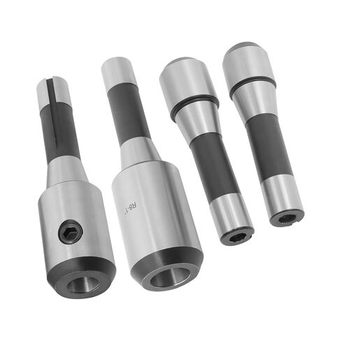 حاملات مطحنة نهاية Kimllier R8، مجموعة 4 قطع، 3/8، 1/2، 3/4، 1 بوصة | 7/16"-20 خيط، لآلة الطحن in Kuwait