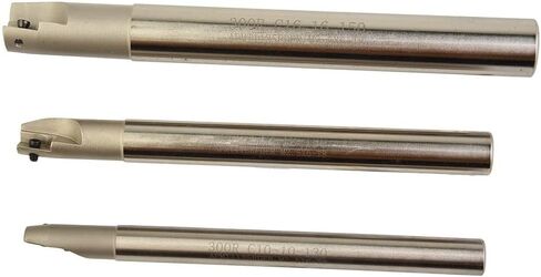 300R CNC Indexable End Mill Holder Set with 10pcs APMT1135 Inserts, Alloy Steel Turning Tool Holders C10-10 C12-12 C16-16 for Metalworking and Manufacturing in Saudi Arabia