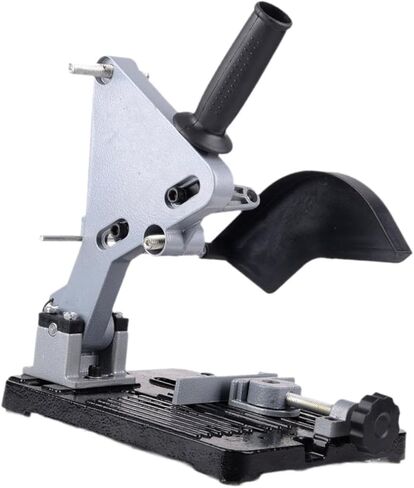 Angle Grind Stand Grind Holder Support Bracket Machine Holder Cast Iron Metal Three Points Fixation Protection Guard Suitable for Professional in Kuwait