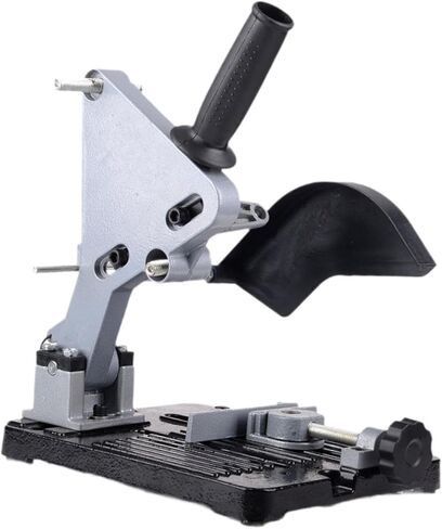 Angle Grind Stand Grind Holder Support Bracket Machine Holder Cast Iron Metal Three Points Fixation Protection Guard Suitable for Professional in Kuwait