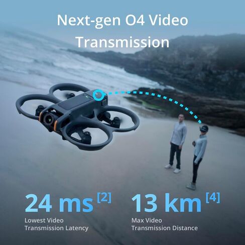 DJI Goggles 3 FPV Goggles with Micro-OLED Screens, O4 HD Video Transmission, Adjustable Diopters, Real View PiP, Wireless Streaming Bundle with Lens Cleaning Kit in Kuwait
