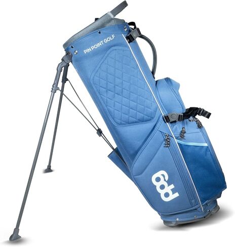 PPG Pin Point Golf Triumph Series Stand Bag, 5-Way Club Divider, Protective Cover, Multiple Pockets for Organization, Easily Attaches to Pushcart & Golf Cart in Kuwait