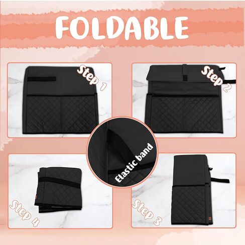 CROTIRAD Slushie Machine Dust Cover for Ninja SLUSHi Max XXL Smart Frozen Drink Maker, Hanging & Easy Foldable Dust Cover for Ninja Slushie Max FS605 and Accessories, Black in Kuwait