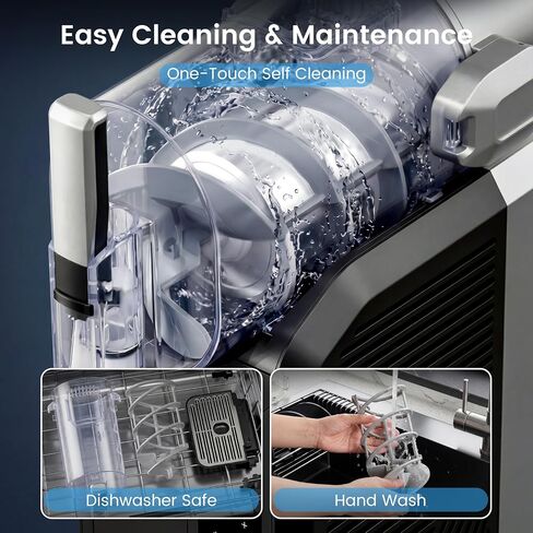 Slushie Machine, 2L/68oz Frozen Drink Maker & Margarita Machine with 6 Presets and LED Display, No Ice Needed Slushy Machine for Home & Party in Kuwait