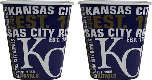 Boelter Brands MLB Kansas City Royals Snack Bucket، لون الفريق، 7 بوصة × 6.5 بوصة in Kuwait
