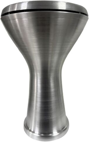 Darbuka Drum Professional Cast Aluminum Matte Gray Finish Black Film Percussion Instrument in Kuwait