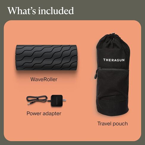 TheraGun Therabody WaveRoller - High Density Foam Roller for Body and Large Muscles. Bluetooth Enabled with 5 Customizable Vibration Frequencies in Therabody App in Kuwait
