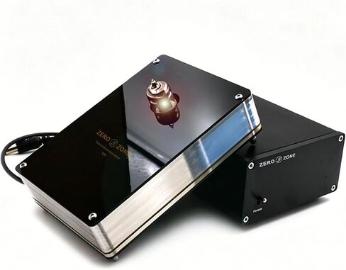 V20 Tube Schumann Wave Generator 7.83 هرتز مولد نبض التردد المنخفض للغاية مع مصدر طاقة خطي خارجي (LPS) و3 قطع أنابيب مفرغة - جهاز ضبط صوتي احترافي لغرفة هاي فاي in Kuwait
