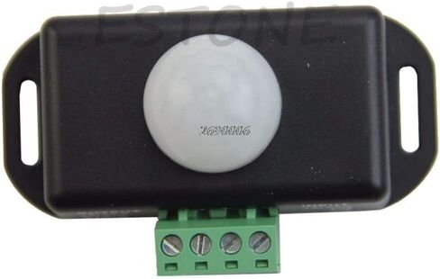 Switch Body PIR Motion Sensor DC 12V/24V for LED Light Strip Automatic in Kuwait