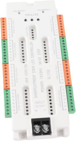 Goshyda محس حركة LED أضواء لدرجات السلم تحكم ذكي التلقائي متتالية الدرج سلم خطوة ضوء تحكم الدرج in Kuwait