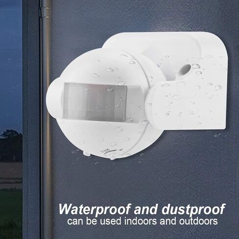 Fafeicy Sensor Switch PVC Infrared Sensor Switch AC110 240V 10A Motion Activated Light Control with 160 Degree Detection IP44 for Corridor Bathroom Stairway Garage Indoor Outdoor in Kuwait