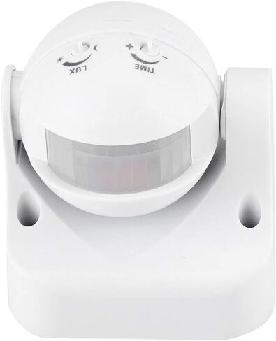 Fafeicy Sensor Switch PVC Infrared Sensor Switch AC110 240V 10A Motion Activated Light Control with 160 Degree Detection IP44 for Corridor Bathroom Stairway Garage Indoor Outdoor in Kuwait