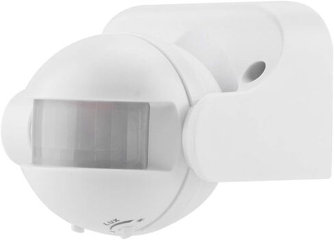 Fafeicy Sensor Switch PVC Infrared Sensor Switch AC110 240V 10A Motion Activated Light Control with 160 Degree Detection IP44 for Corridor Bathroom Stairway Garage Indoor Outdoor in Kuwait