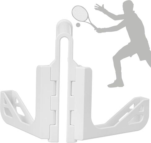 Chumia Foldable Tennis Net Phone Mount, Adjustable Court Fence Camera Holder for Coaching & Match Recording, Stable Clip-on Phone Stand for Tennis Badminton, Ideal for Live Streaming & Gift(Black) in Kuwait