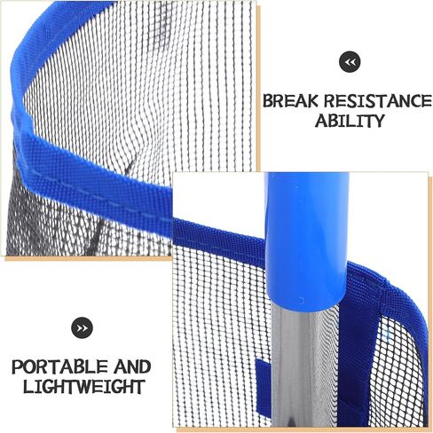 SUPVOX Ping Pong Picker Upper - Professional Table Tennis Retriever with 140-Capacity Tube - Lightweight Aluminum Collector for Training & Robot Practice (Blue) in Kuwait